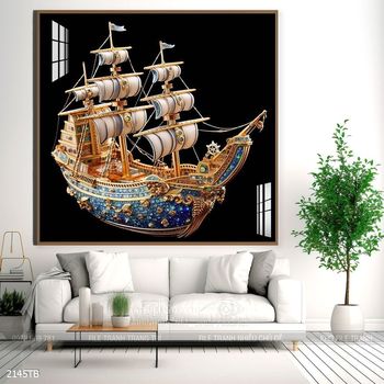 Tranh thuận buồm xuôi gió đẹp ấn tượng