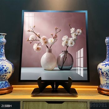 File tranh bình hoa nghệ thuật mẫu mới nhất