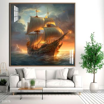 Tranh thuận buồm xuôi gió đẹp