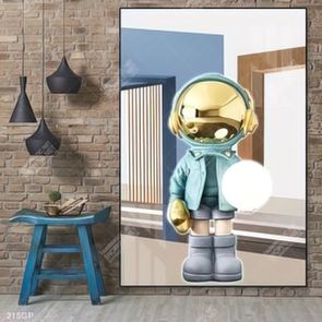 Tranh nghệ thuật phi hành gia trang trí tường nhà