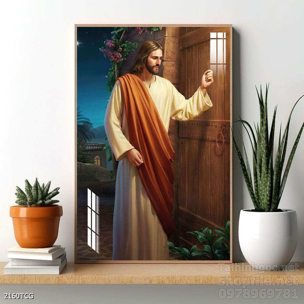 File tranh công giáo decor trang trí tường phòng thờ