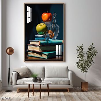 Tranh bình hoa độc đáo trang trí phòng khách