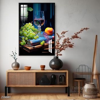 Tranh bình hoa nghệ thuật sang trọng