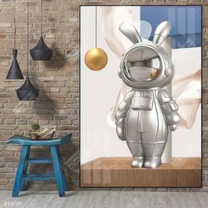 Tranh phi hành gia decor trang trí tường