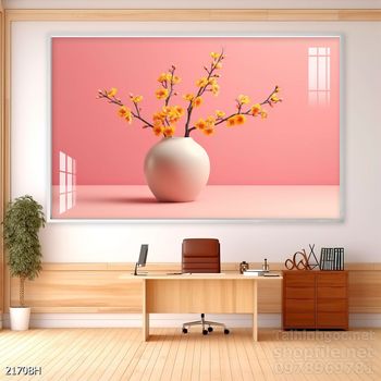 Mẫu tranh bình hoa treo tường đẹp nhất