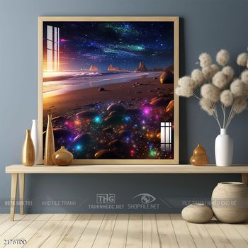 Tranh cá heo decor trang trí tường nhà