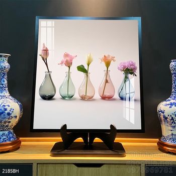 Mẫu tranh bình hoa treo tường đẹp nhất