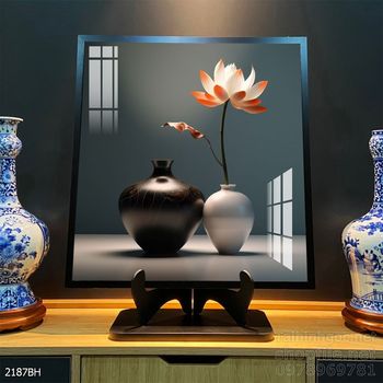 Tranh bình hoa đẹp