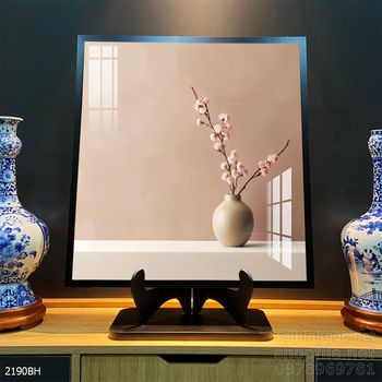 Tranh bình hoa trang trí phòng khách, phòng ăn đẹp