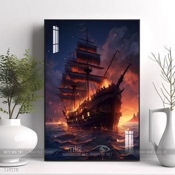 Tranh thuyền và biển