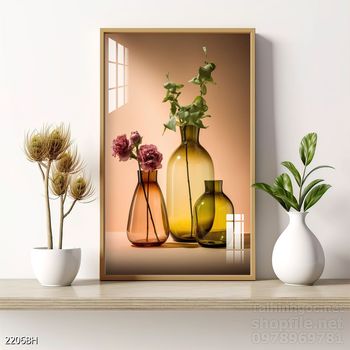 Tranh bình hoa đẹp