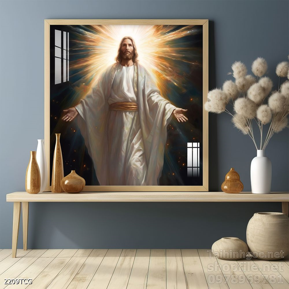 Tranh tranh trí tường công giáo sang trọng