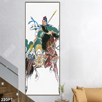 Tranh phòng thờ QUANG CÔNG chất lượng cao