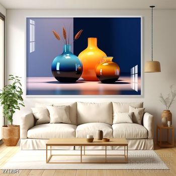 Tranh bình hoa đẹp trang trí tường