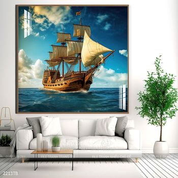 Tranh thuận buồm xuôi gió đẹp