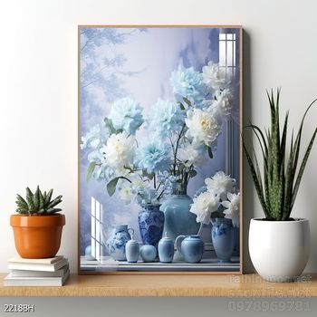 Tranh bình hoa nghệ thuật treo tường