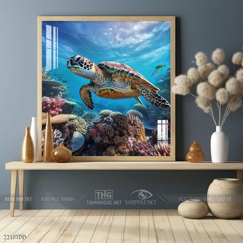 Tranh treo tường những chú cá heo đáng yêu