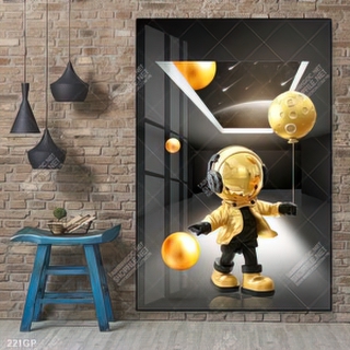 File tranh psd phi hành gia đẹp ấn tượng