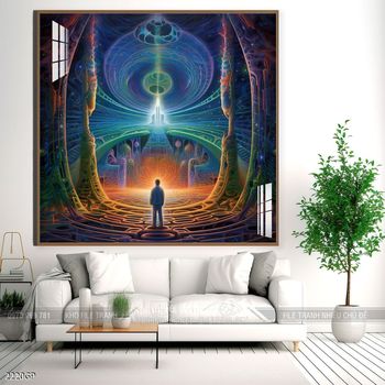 Tranh phi hành gia đẹp