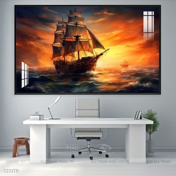 Tranh thuận buồm xuôi gió