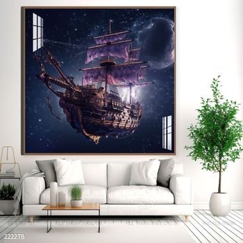 Tranh thuận buồm xuôi gió đẹp ấn tượng