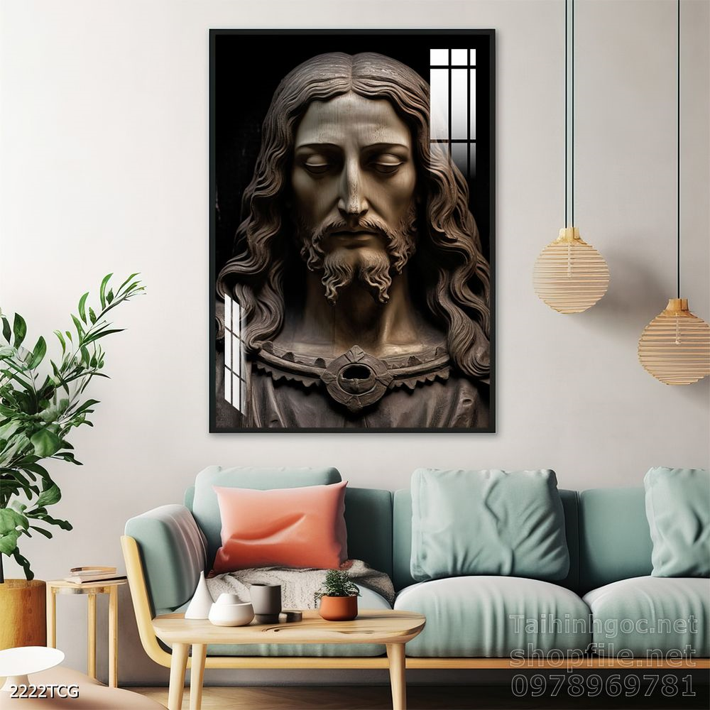 Tranh tranh trí tường công giáo sang trọng