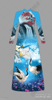 File tranh vải áo dài việt nam 222