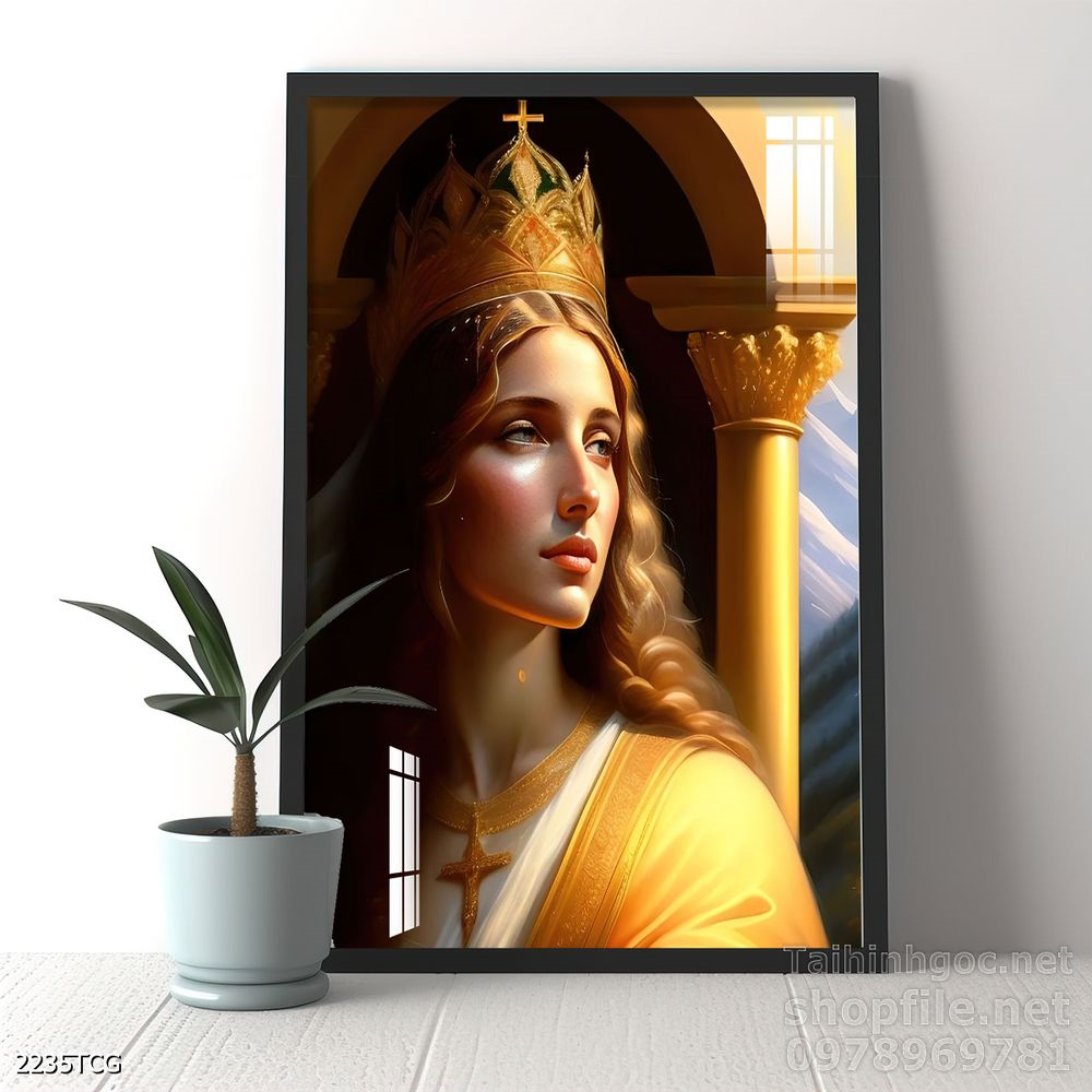 Tranh tranh trí tường công giáo sang trọng