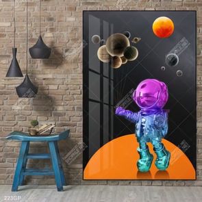Tranh phi hành gia treo trang trí đẹp nổi bật