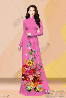 File tranh vải áo dài việt nam 225