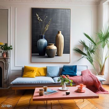 Tranh bình hoa nghệ thuật treo tường