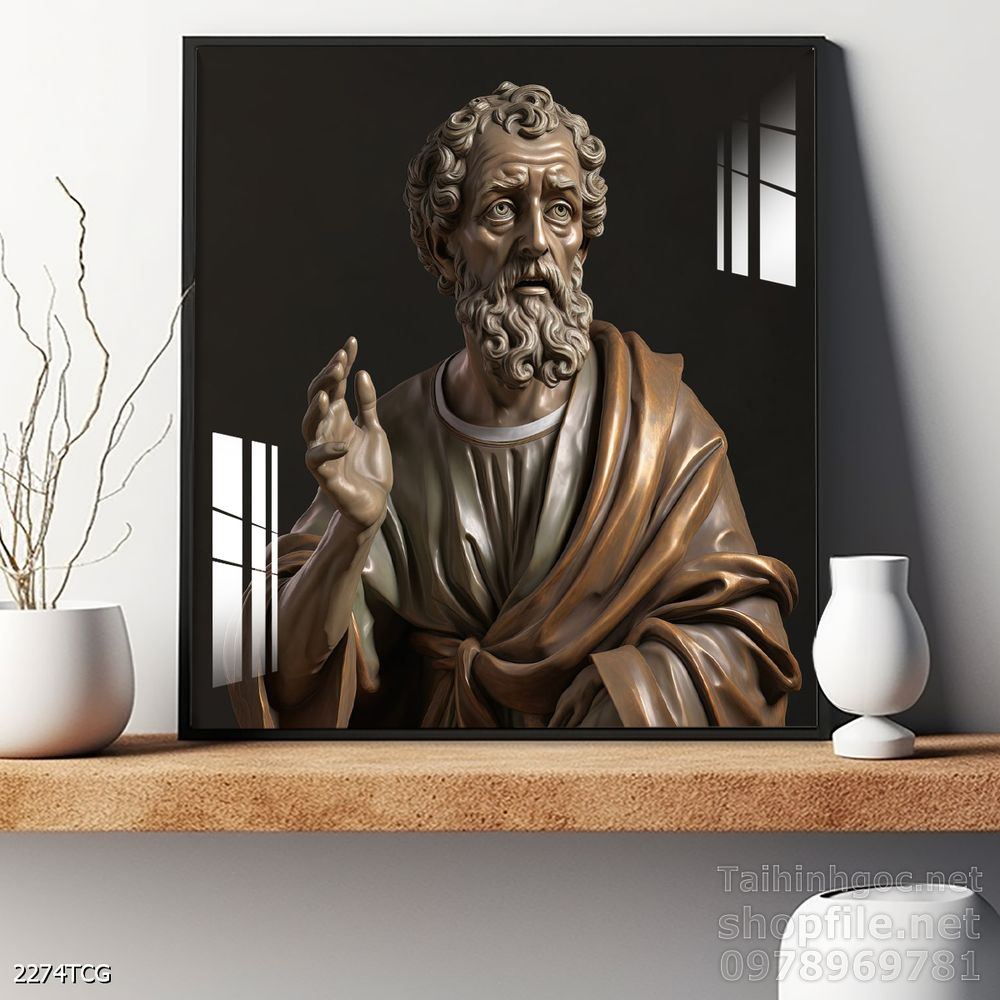 Tranh tranh trí tường công giáo sang trọng