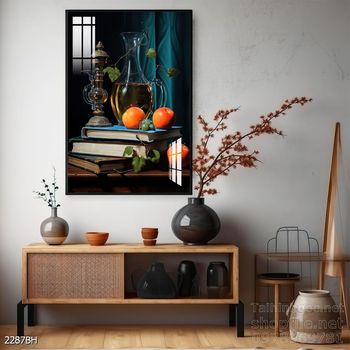 Mẫu tranh bình hoa sang trọng đẹp độc đáo