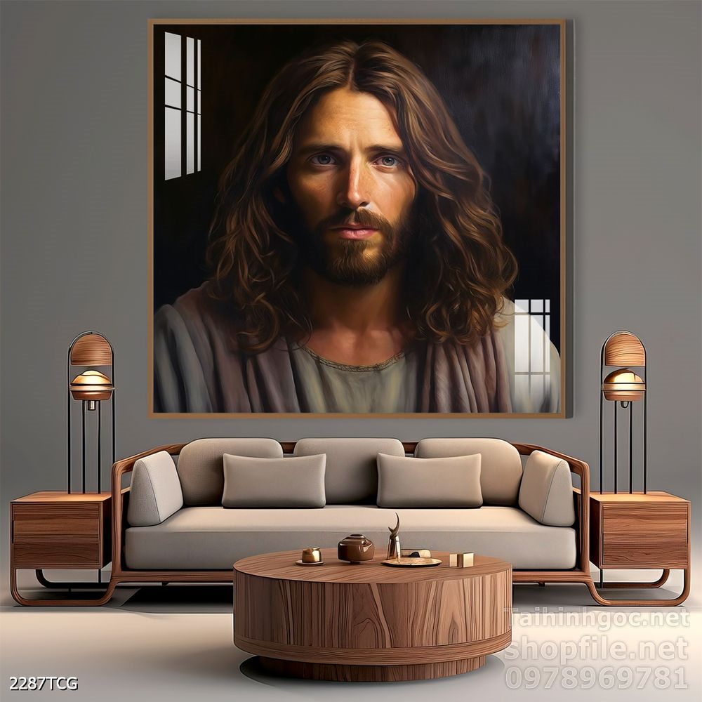 Tranh tranh trí tường công giáo sang trọng