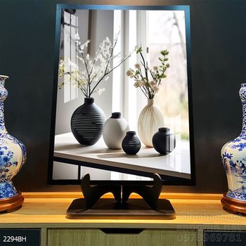 Tranh bình hoa nghệ thuật treo tường