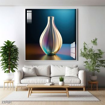 Mẫu tranh bình hoa mới nhất trang trí phòng khách, phòng ăn