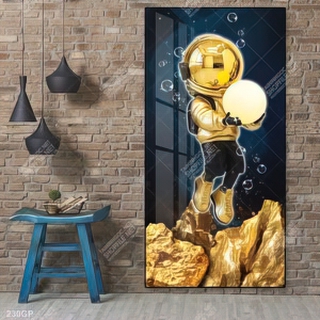 Tranh phi hành gia decor trang trí tường