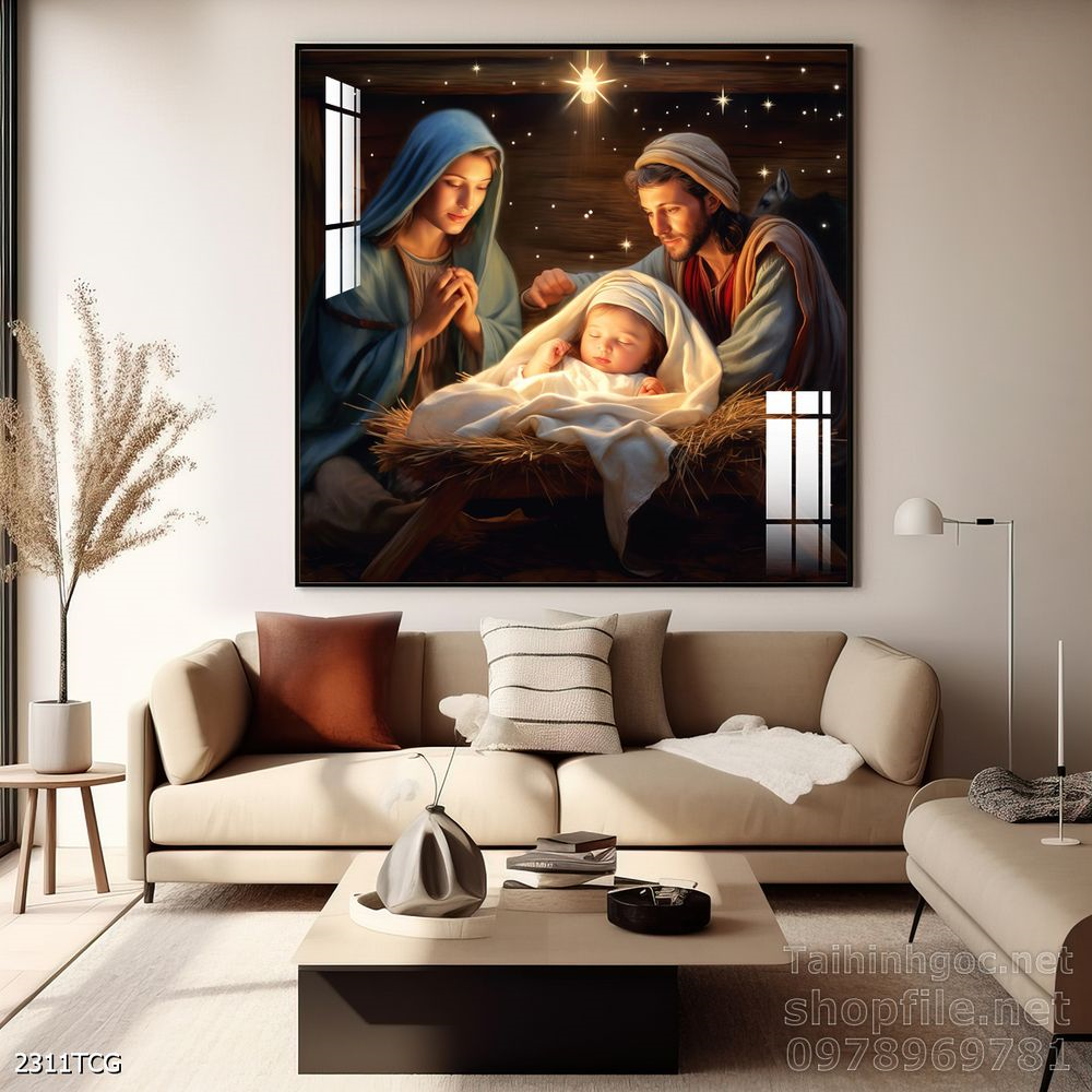 Tranh công giáo decor trang trí tường