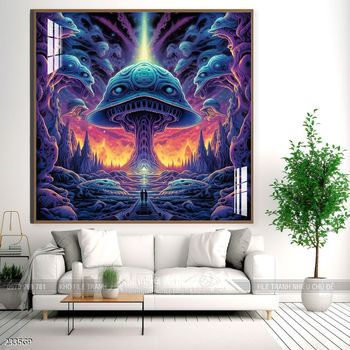 Tranh 3D phi hành gia vũ trụ