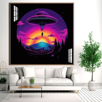 Tranh phi hành gia treo tường