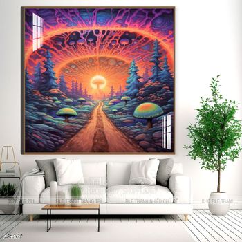 Tranh treo tường nghệ thuật phi hành gia