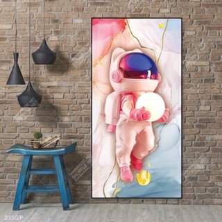 Tranh phi hành gia decor trang trí tường