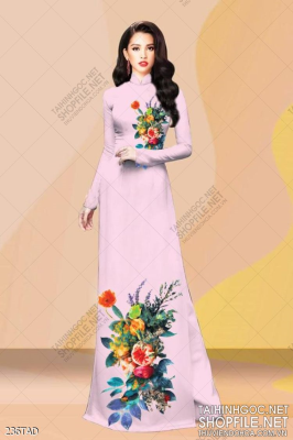 File tranh vải áo dài việt nam 236