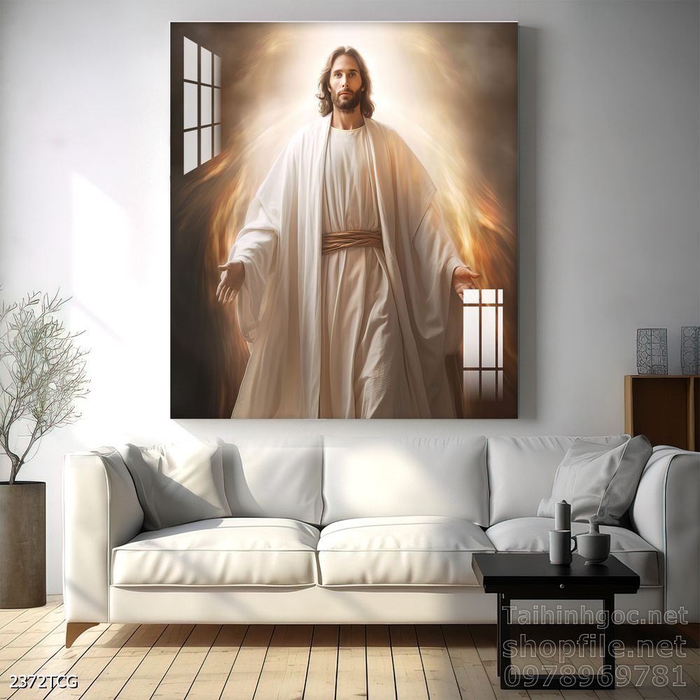 Tranh decor trang trí tường công giáo