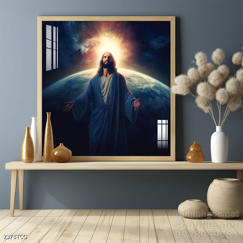 Tranh tranh trí tường công giáo sang trọng