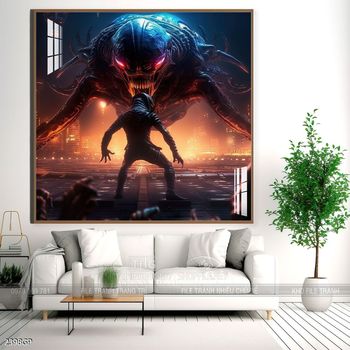 Tranh phi hành gia treo tường