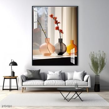 Mẫu tranh bình hoa treo tường đẹp nhất