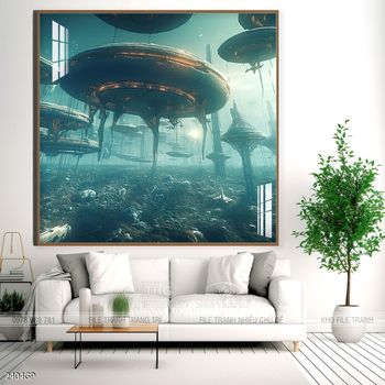 Tranh treo tường nghệ thuật phi hành gia