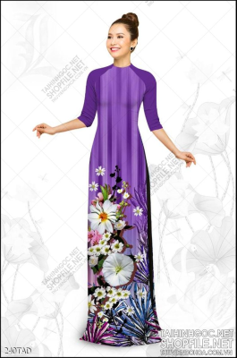 File tranh vải áo dài việt nam 240