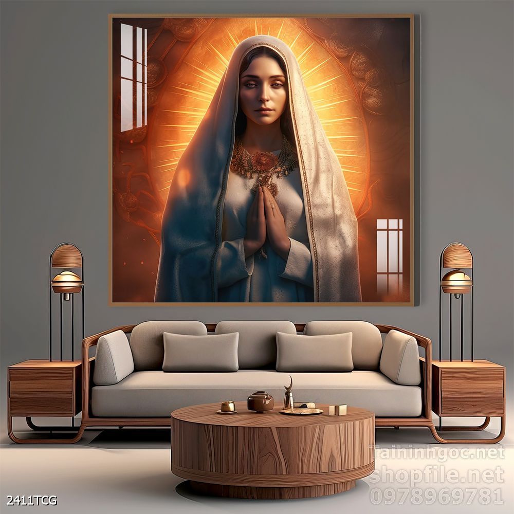 Tranh decor trang trí tường công giáo